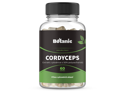 Cordyceps - Extrakt z plodnice s 50% polysacharidov