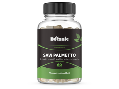 Saw palmetto - Extrakt z plodov s 40% mastných kyselín